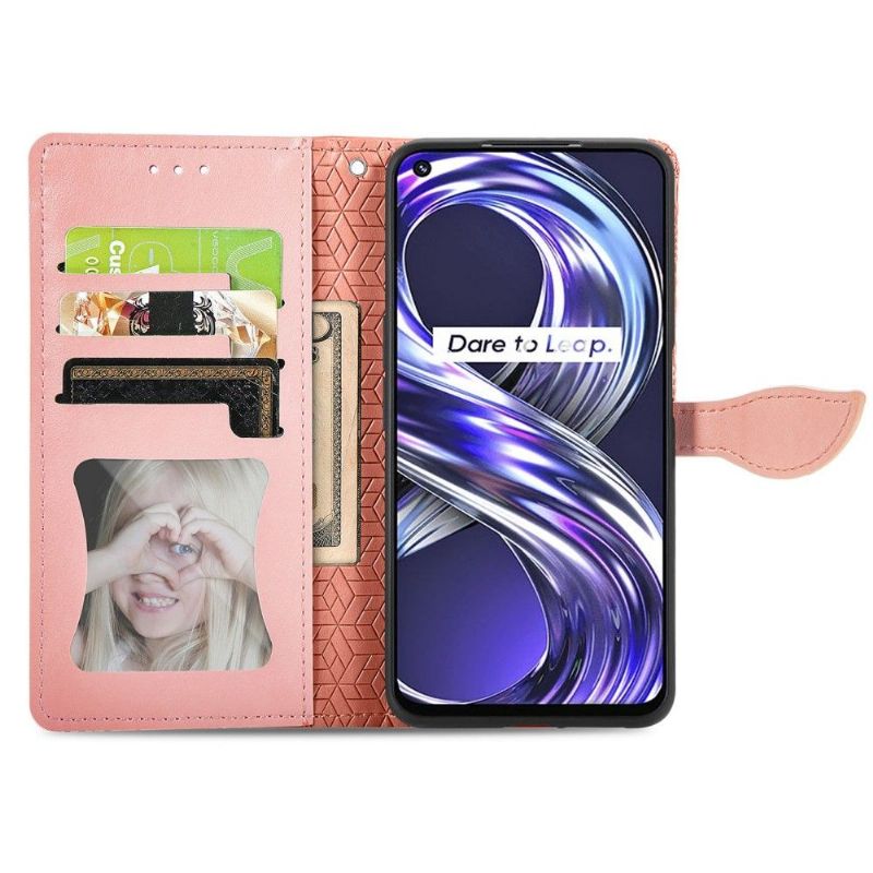 Folio Deksel Til Realme 8i Mandalablad