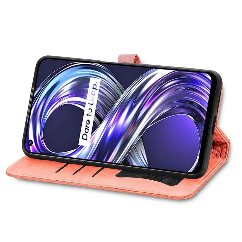 Folio Deksel Til Realme 8i Mandalablad