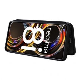 Lærdeksel Til Realme 8i Carbon Fiber Leathette