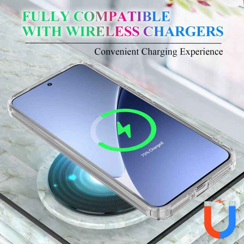 Deksel Xiaomi 15 Pro Kompatibel Med Gjennomsiktig Magsafe