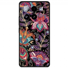 Deksel Xiaomi 15 Pro Lilla Blomster Beskyttelse Deksel