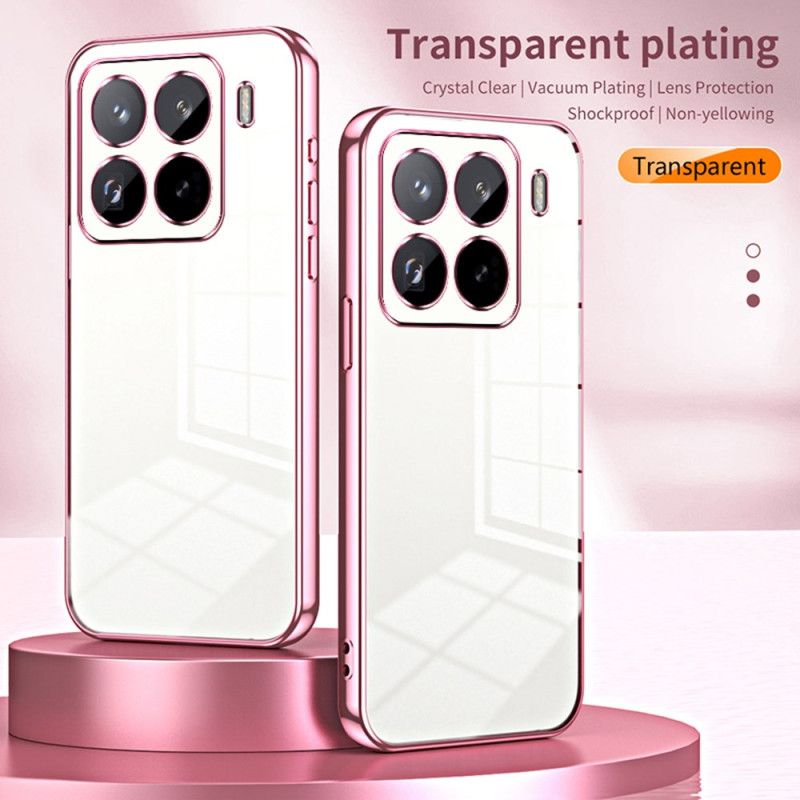 Deksel Xiaomi 15 Pro Metalleffektkant Beskyttelse Deksel