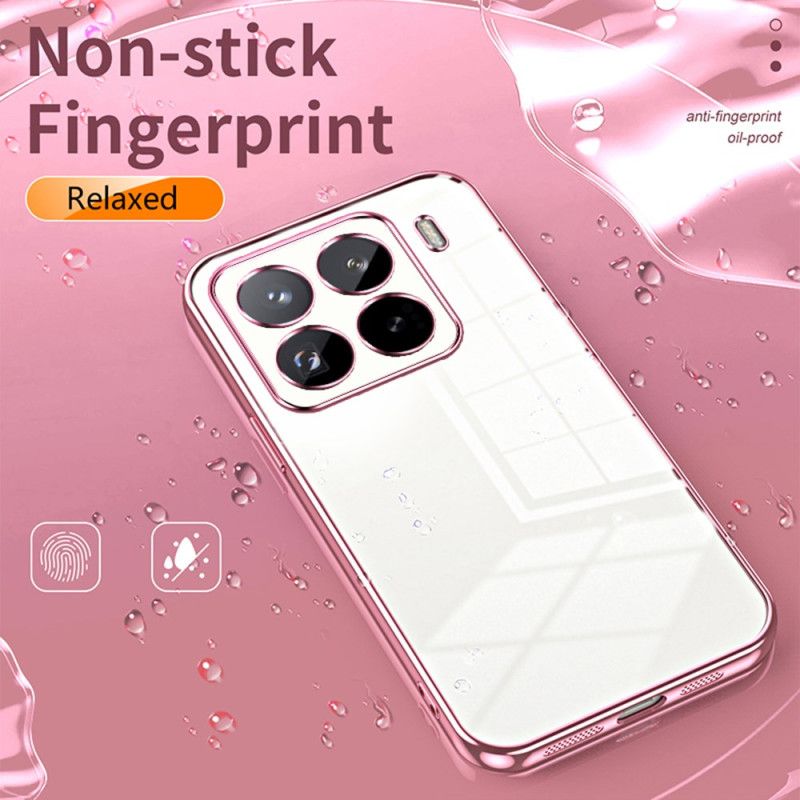 Deksel Xiaomi 15 Pro Metalleffektkant Beskyttelse Deksel