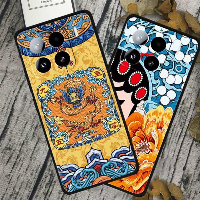 Deksel Xiaomi 15 Pro Mobildeksel Dragemotiv