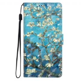 Folio Deksel Xiaomi 15 Pro 3d-blomstrende Grener