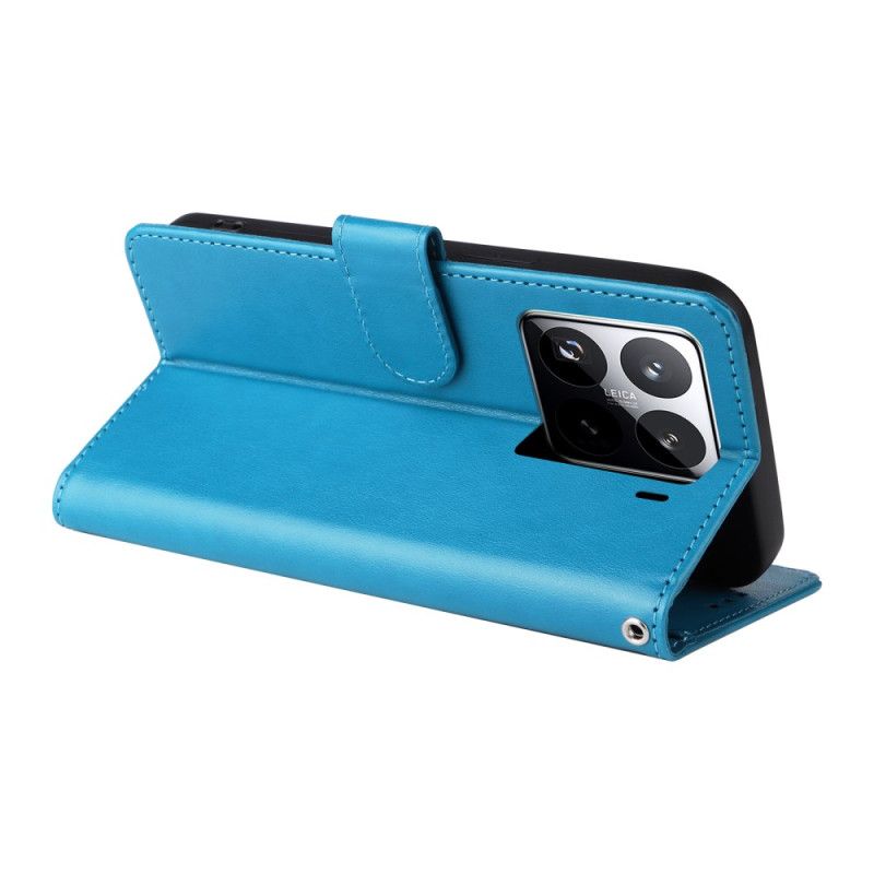 Folio Deksel Xiaomi 15 Pro Sommerfugler Og Blomster