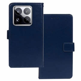 Lærdeksel Folio Deksel Xiaomi 15 Pro Mobildeksel Idewei