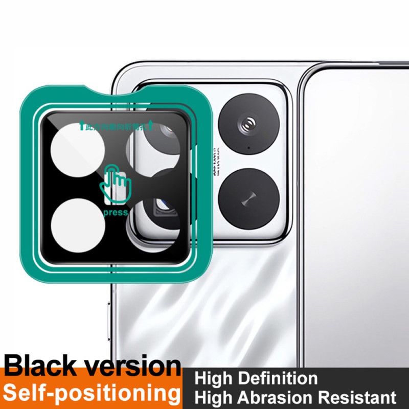 Linsebeskytter I Herdet Glass For Xiaomi 15 Pro Med Selvjusterende Ramme