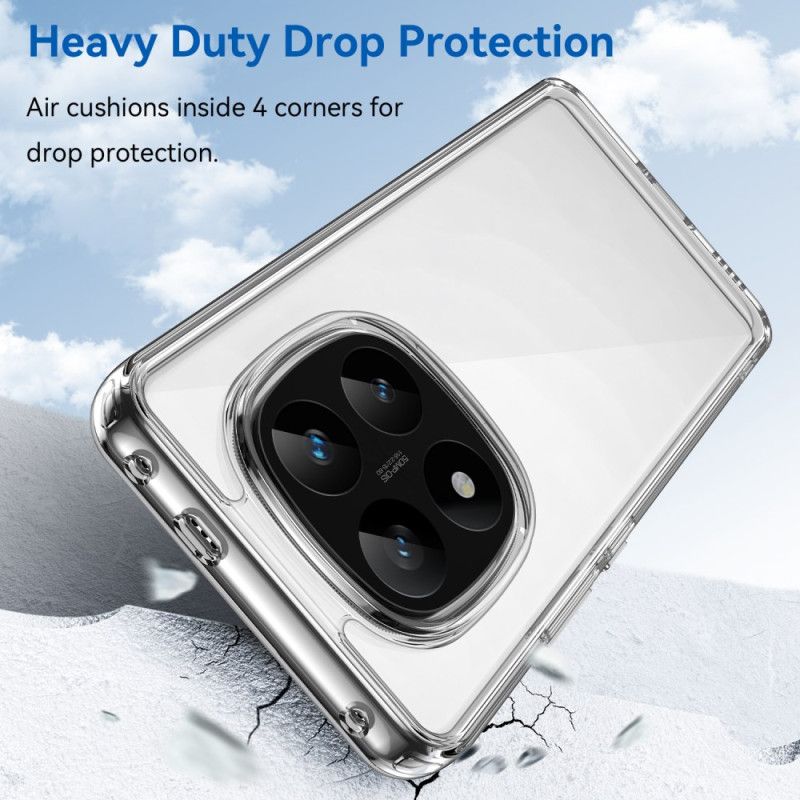 Deksel Poco X7 5g Gjennomsiktig Med Heldekkende Skjermbeskytter I Herdet Glass Beskyttelse Deksel