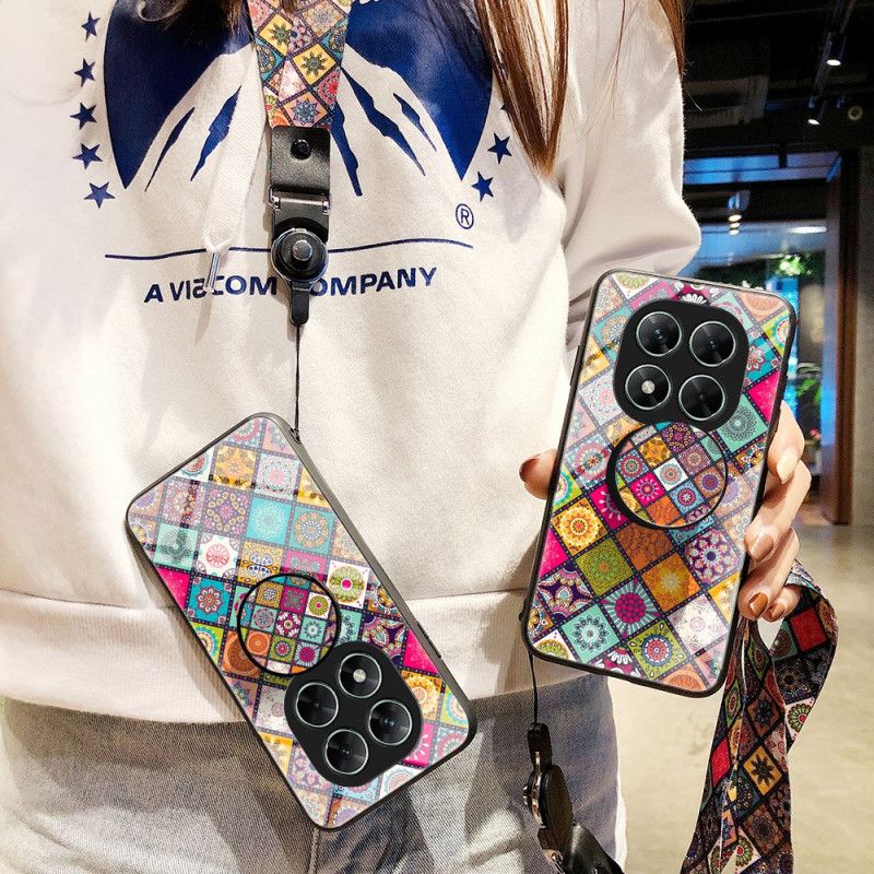 Deksel Poco X7 5g Lappeteknikk-snor- Og Ringholder Beskyttelse Deksel