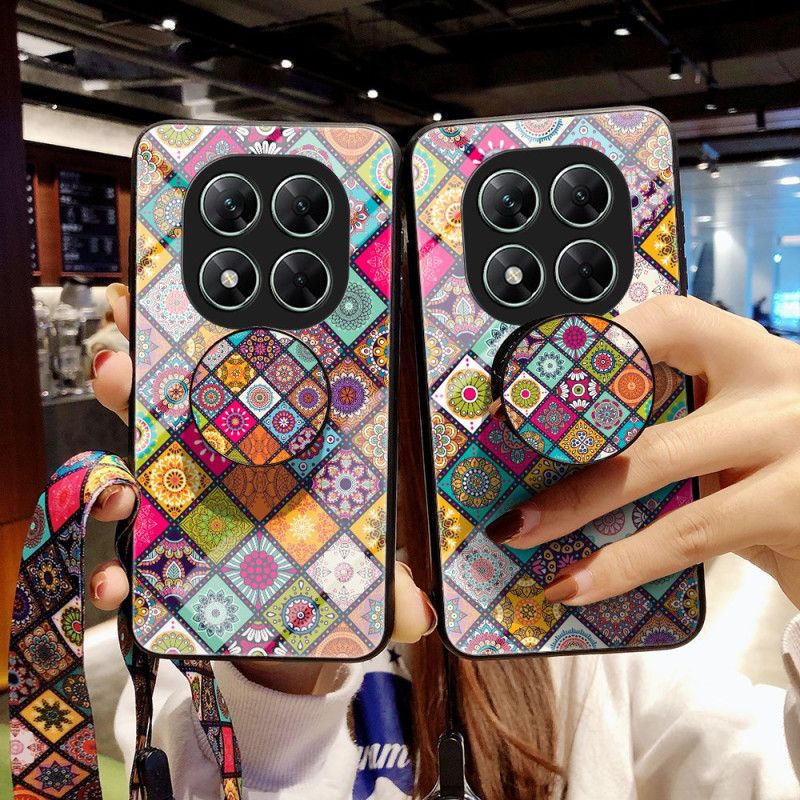 Deksel Poco X7 5g Lappeteknikk-snor- Og Ringholder Beskyttelse Deksel