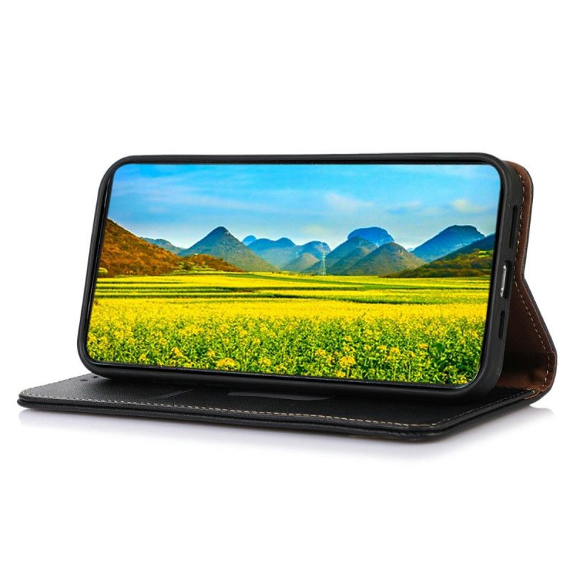 Folio Deksel Lær Poco X7 5g Khazneh-skinn