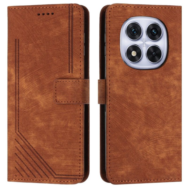 Folio Deksel Poco X7 5g Designlinjer