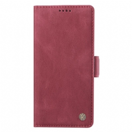 Folio Deksel Til Poco X7 5g Ykatu Semsket Skinneffekt