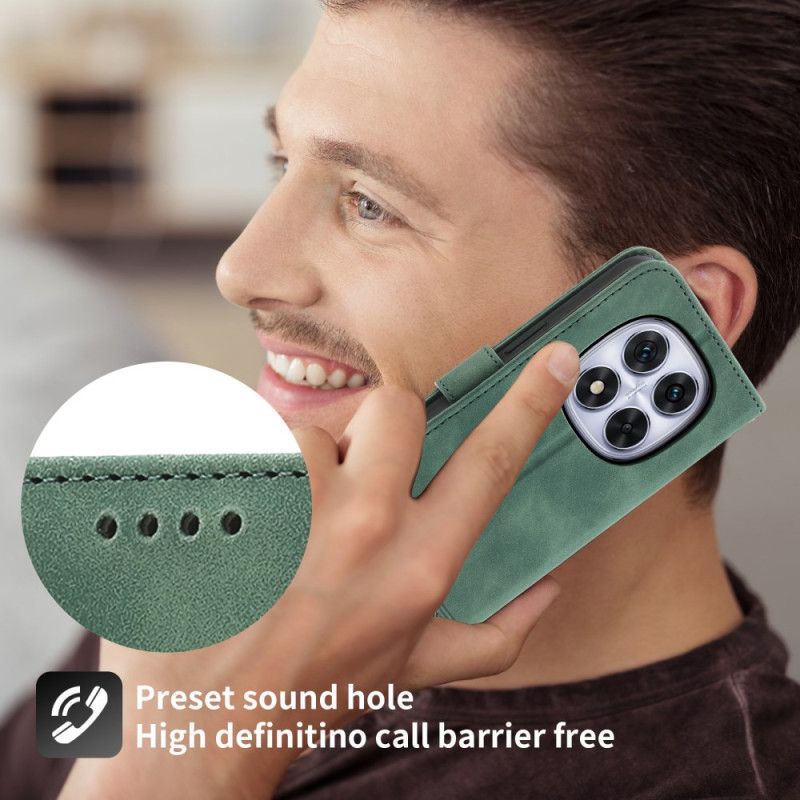 Lærdeksel Folio Deksel Poco X7 5g Dierfeng