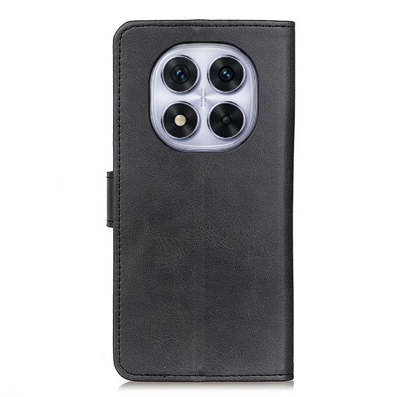 Lærdeksel Folio Deksel Poco X7 5g Matt Kunstskinn