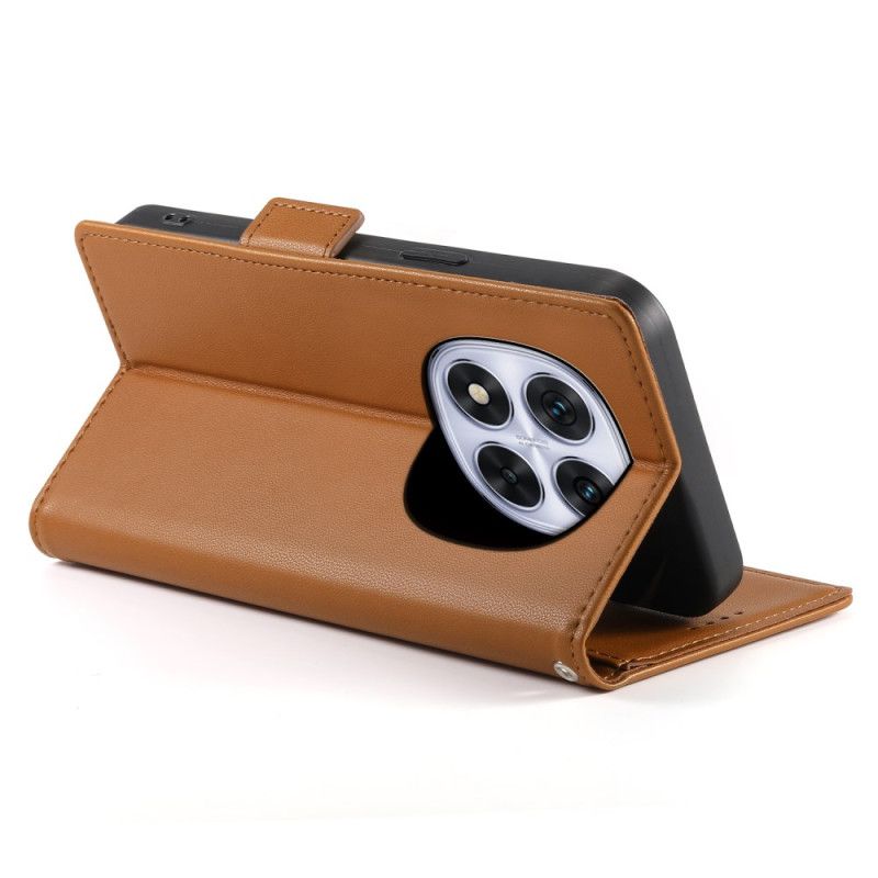 Lærdeksel Folio Deksel Poco X7 5g Stilig