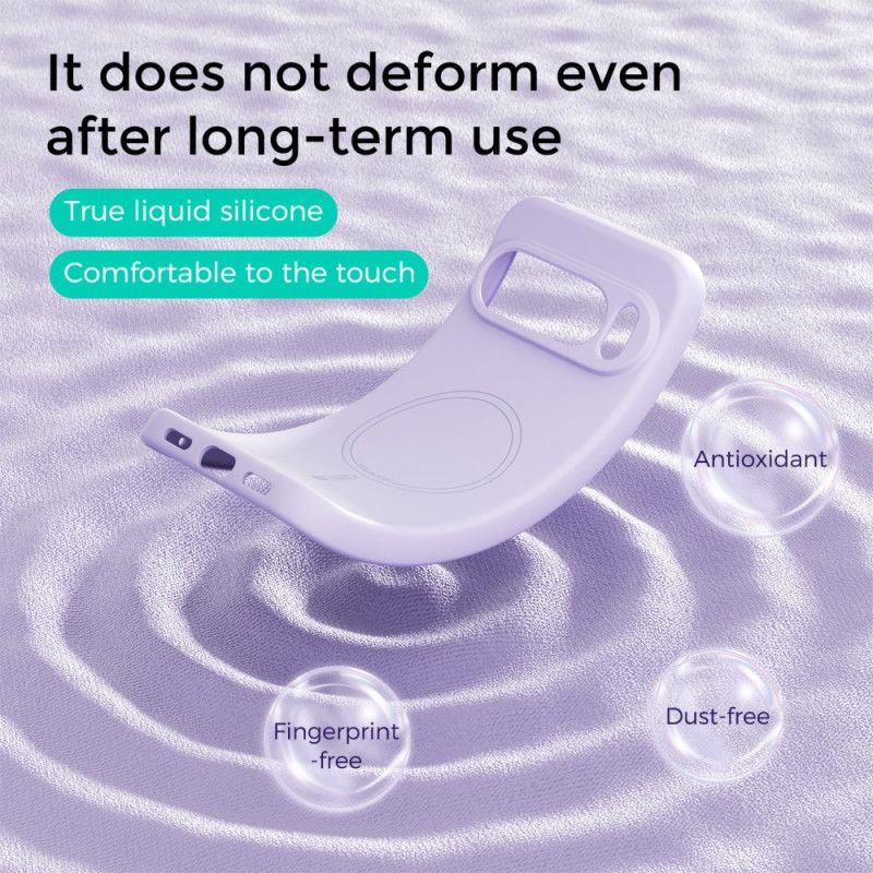 Deksel Google Pixel 10a Magnetisk Flytende Silikon