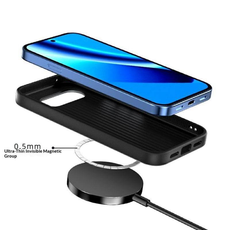 Deksel Google Pixel 10a Magnetisk Karbonfiber Abeel