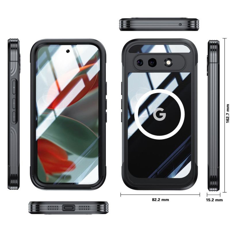 Deksel Google Pixel 10a Magnetisk Med Skjermbeskytter I Herdet Glass