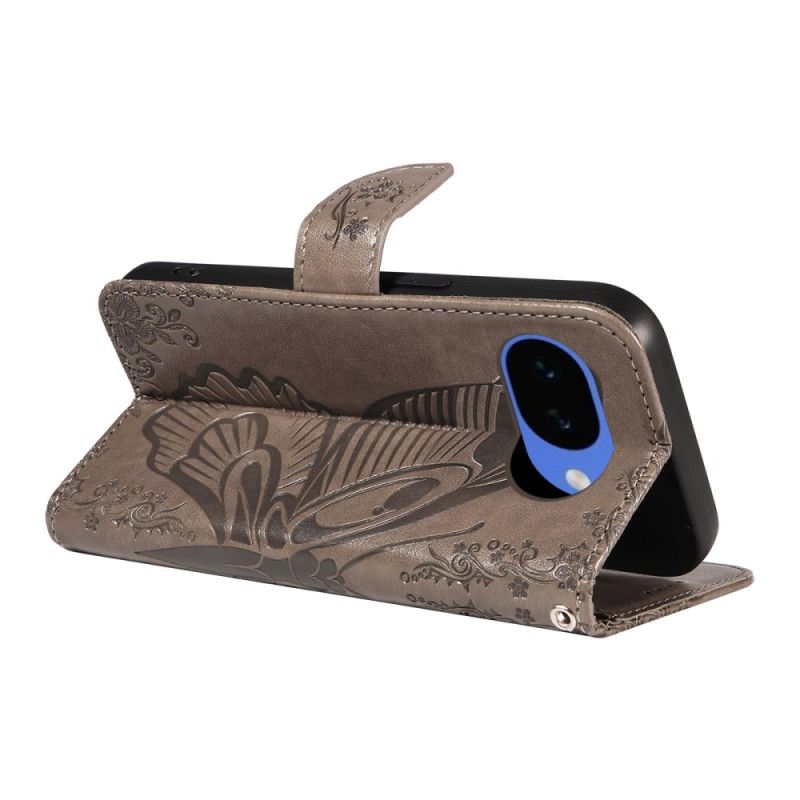 Folio Deksel Google Pixel 10a Grafisk Sommerfugl Beskyttelse Deksel