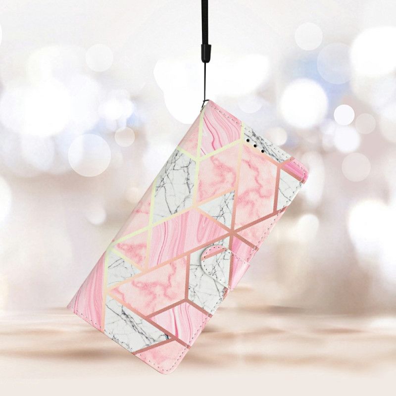 Folio Deksel Google Pixel 10a Rosa Marmor