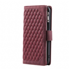 Folio Deksel Google Pixel 10a Vintage Quiltet Beskyttelse Deksel