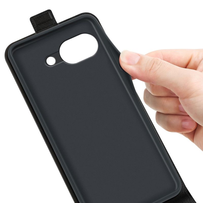 Lærdeksel Folio Deksel Google Pixel 10a Mobildeksel Vertikalt Flippdeksel