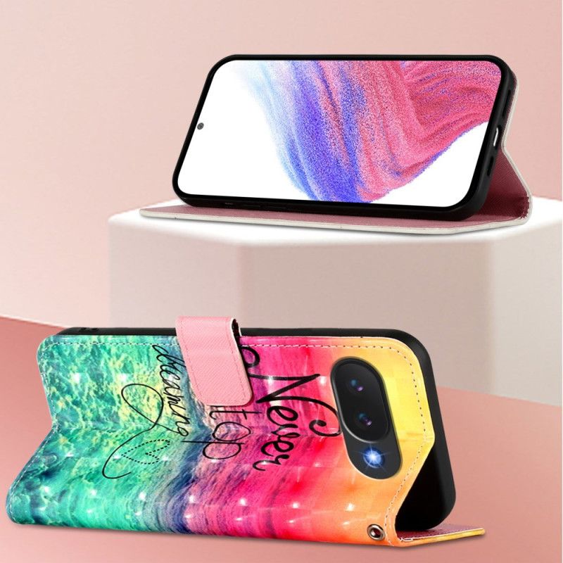 Lærdeksel Folio Deksel Google Pixel 10a Slutt Aldri Å Drømme