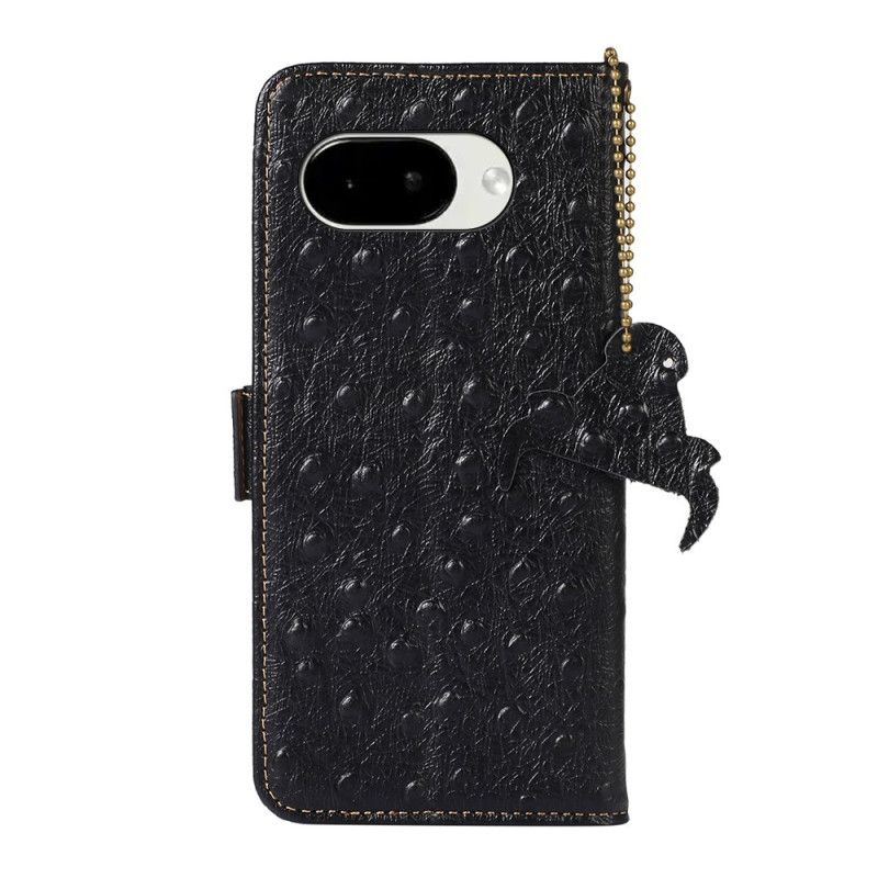 Lærdeksel Folio Deksel Google Pixel 10a Teksturert Skinn