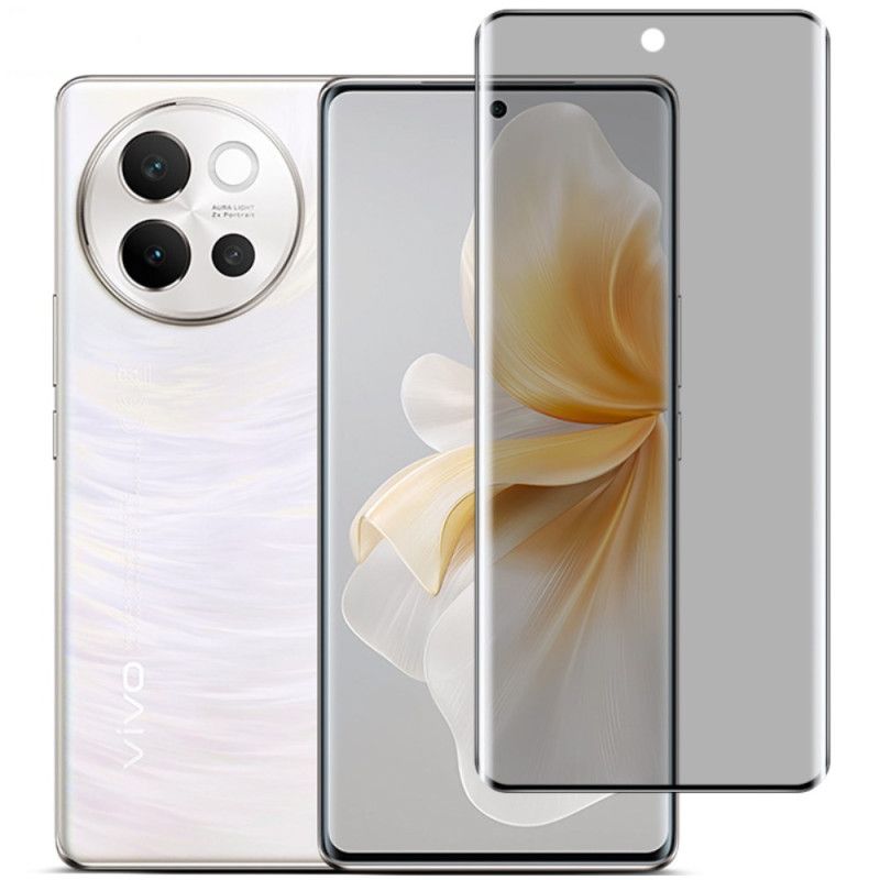 Buet Skjermbeskytter I Herdet Glass Med Spionbeskyttelse For V40 Lite 5g