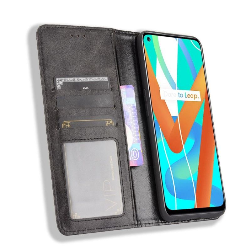Etui Til Realme 8 5G Skinnstilen Cirénius