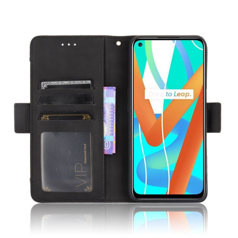 Folio Deksel Til Realme 8 5G Premium Med Kortholder
