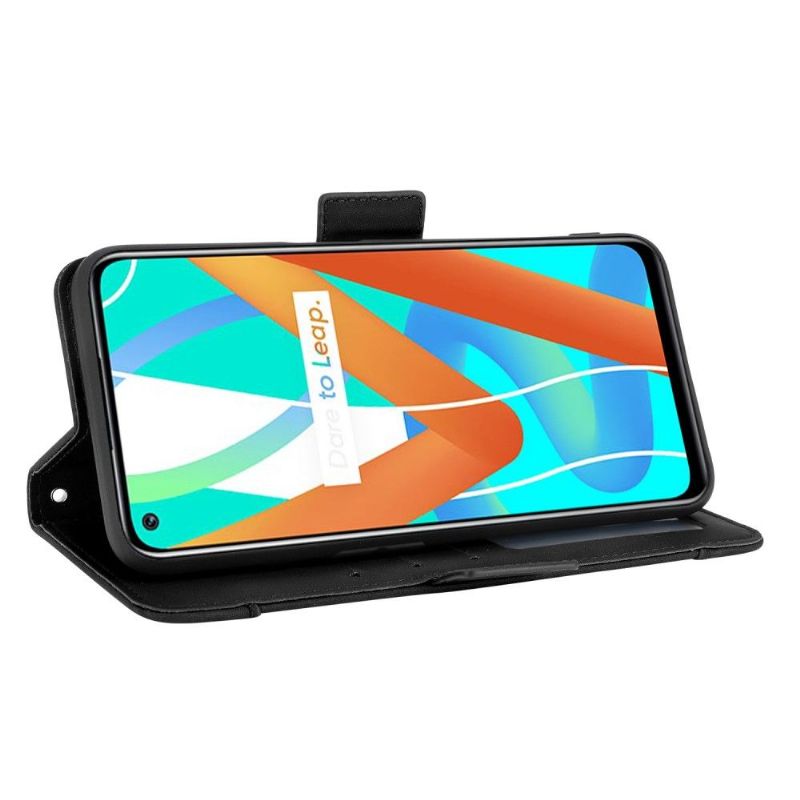 Folio Deksel Til Realme 8 5G Premium Med Kortholder