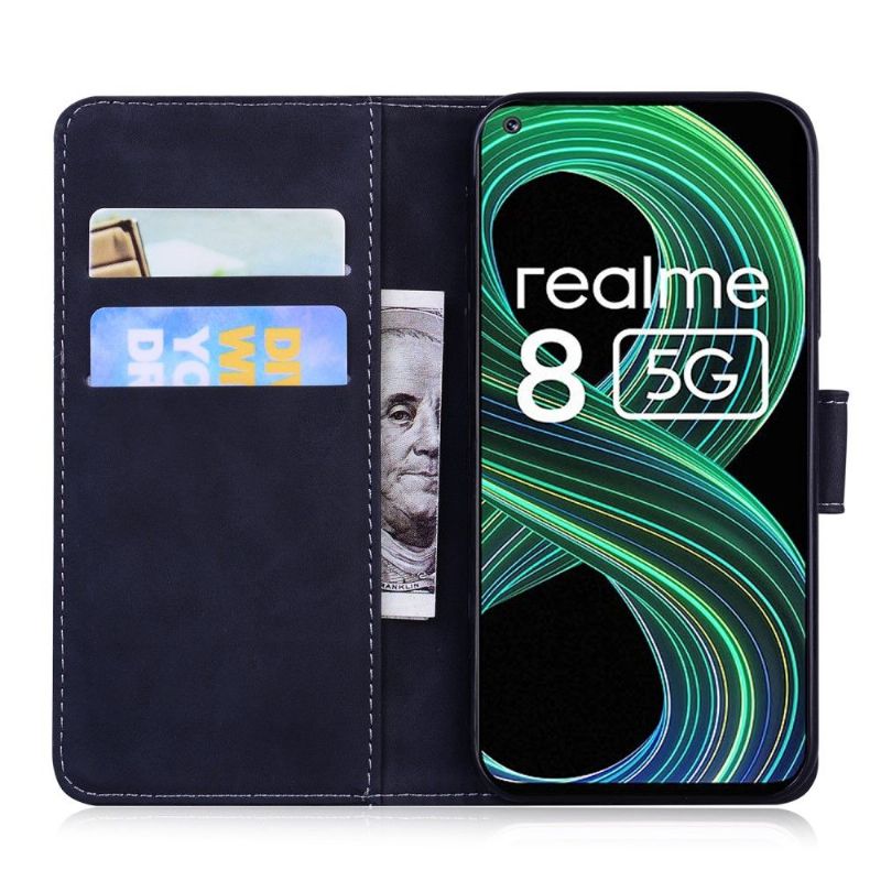 Folio Deksel Til Realme 8 5G Roman Soft Touch