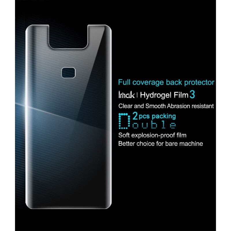 Asus Zenfone 6 - 2 Hydrogel-Ryggbeskyttelsesfilmer
