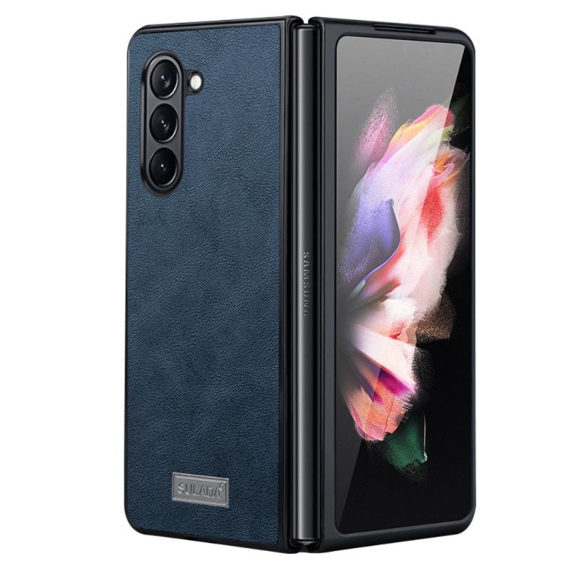 Deksel Til Samsung Galaxy Z Fold 5 Elegance Leather Abeel