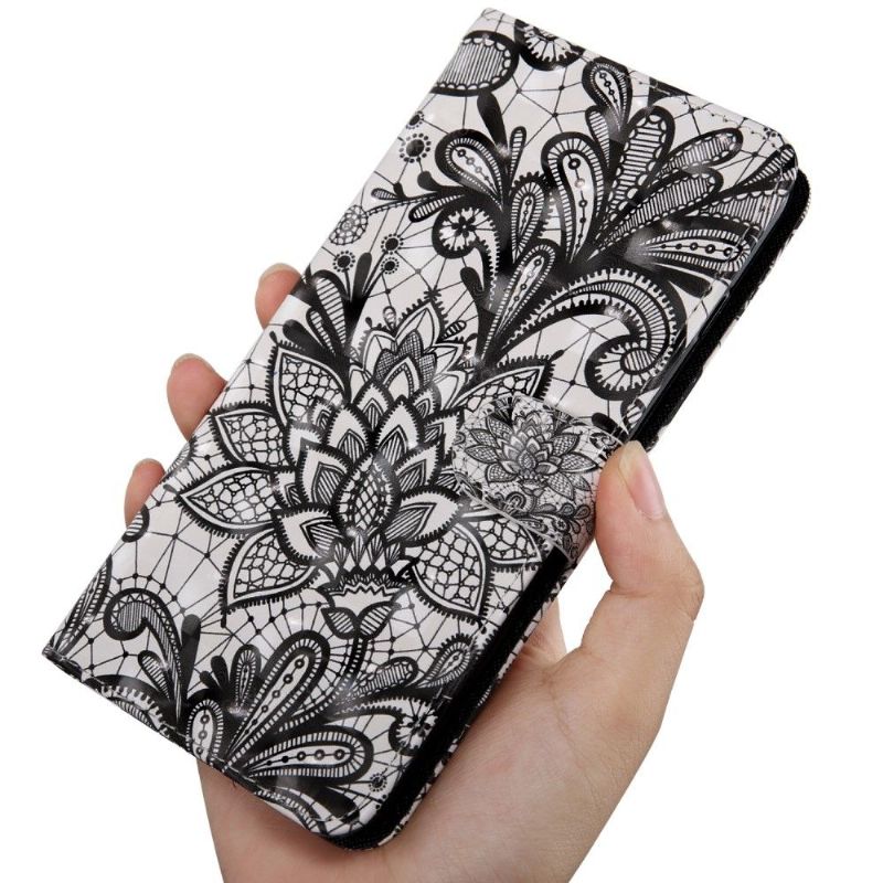 Folio Deksel Til Xiaomi Redmi Note 8 2021 Blomsterblonde