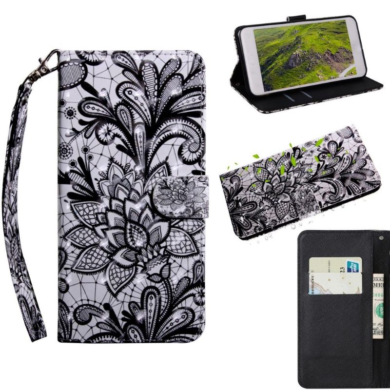 Folio Deksel Til Xiaomi Redmi Note 8 2021 Blomsterblonde