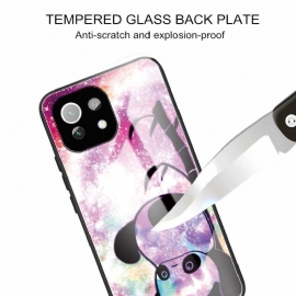 Deksel Til Xiaomi Mi 11 Lite 5G NE / Mi 11 Lite / Mi 11 Lite 5G Panda Herdet Glass