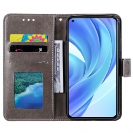 Folio Deksel Til Xiaomi Mi 11 Lite 5G NE / Mi 11 Lite / Mi 11 Lite 5G Anti-fall Sun Mandala