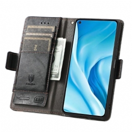 Folio Deksel Til Xiaomi Mi 11 Lite 5G NE / Mi 11 Lite / Mi 11 Lite 5G Lærdeksel Flip Business