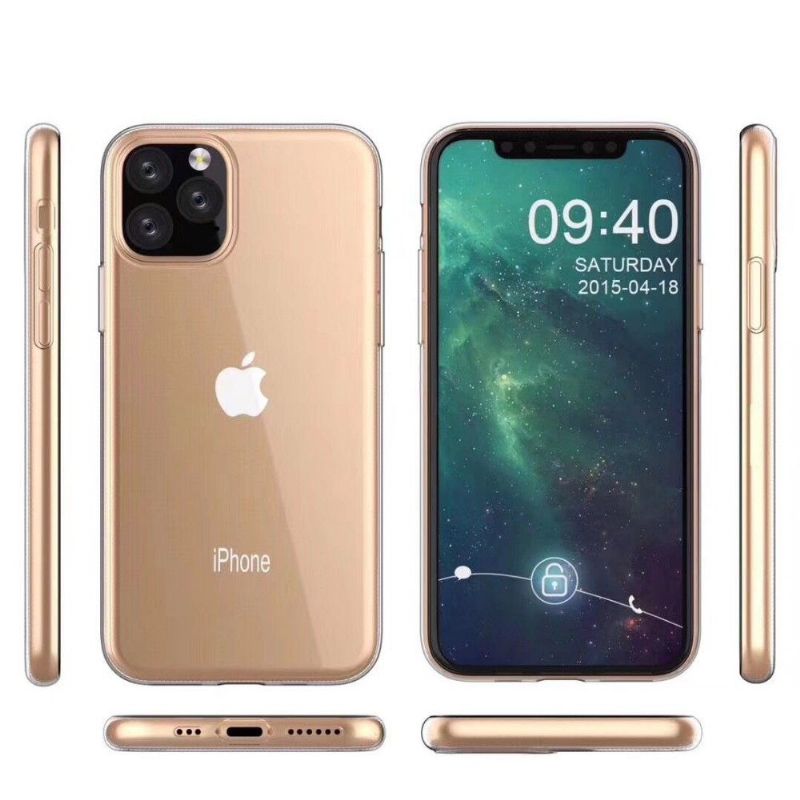 Deksel Til iPhone 11 Pro Max Klar Silikon