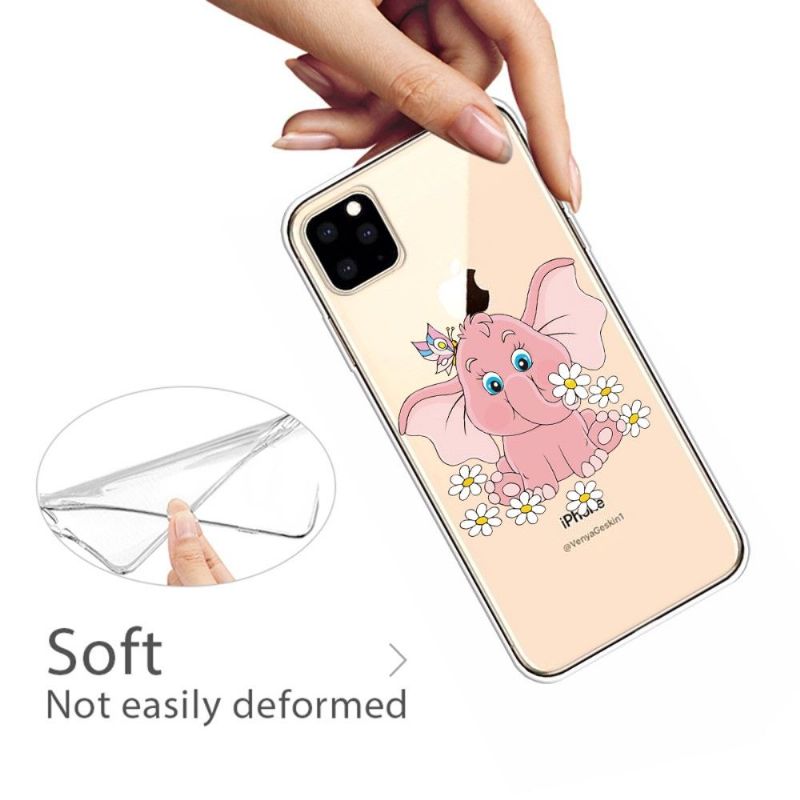 Mobildeksel Til iPhone 11 Pro Max Elefantblomster