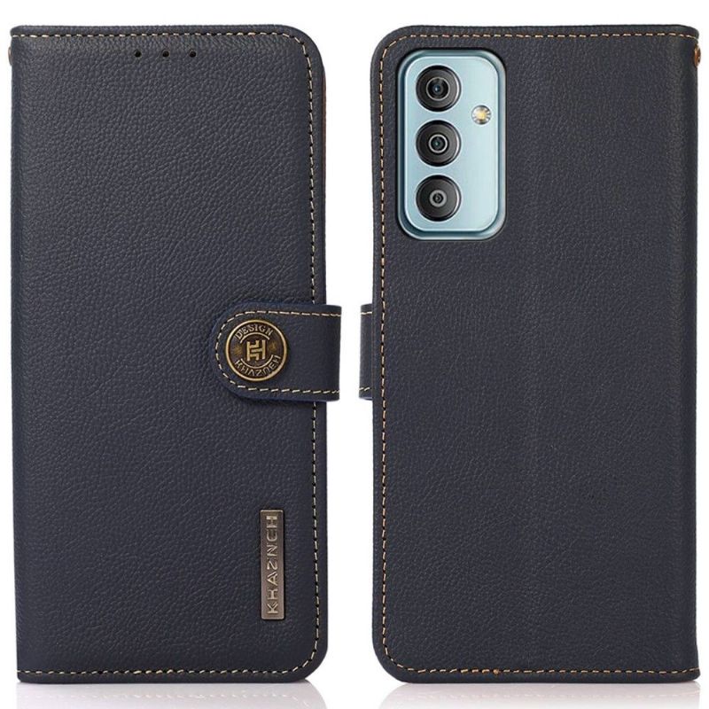 Folio Deksel Til Samsung Galaxy M13 Khazneh Classic Leather