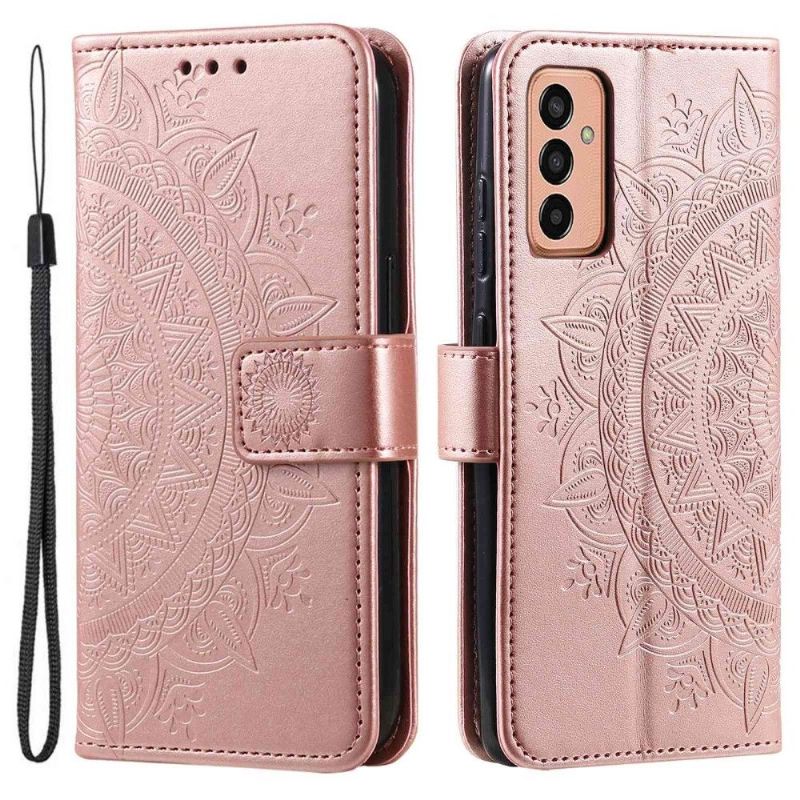 Lærdeksel Til Samsung Galaxy M13 Originalitet Sun Mandala