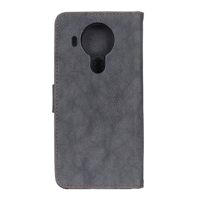 Lærdeksel Til Nokia 3.4 / Nokia 5.4 Khazneh Retro Skinneffekt