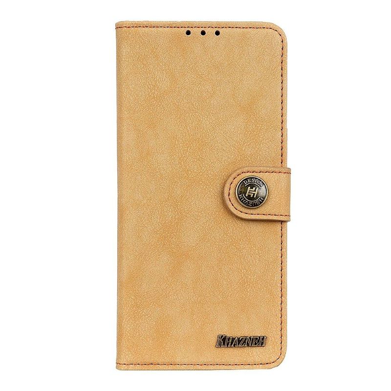 Lærdeksel Til Nokia 3.4 / Nokia 5.4 Khazneh Retro Skinneffekt