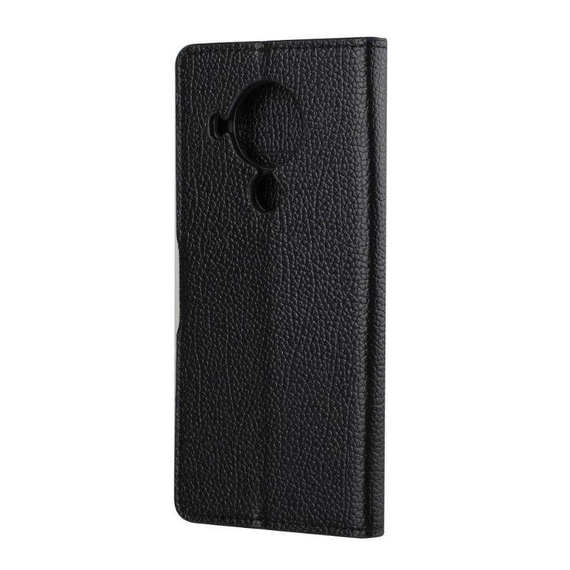 Lærdeksel Til Nokia 3.4 / Nokia 5.4 Originalitet Lychee Skin Effect Leather Style