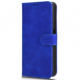 Folio Deksel Realme C63 Semsket Skinneffekt Beskyttelse Deksel